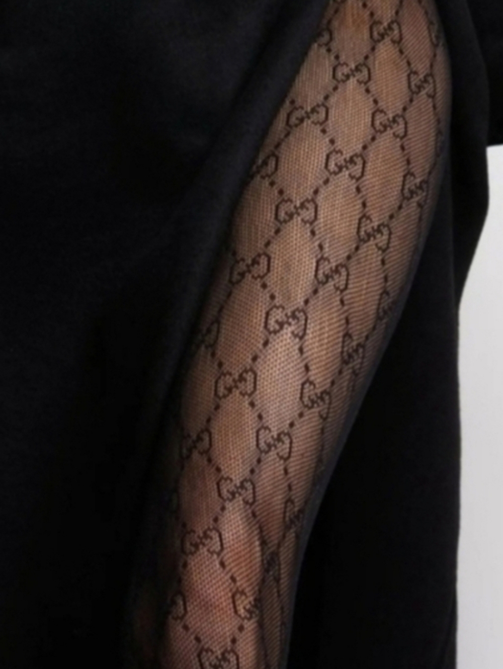 Gucci Black Interlocking GG Tights with STRAP [NWOT]    Size (OS)